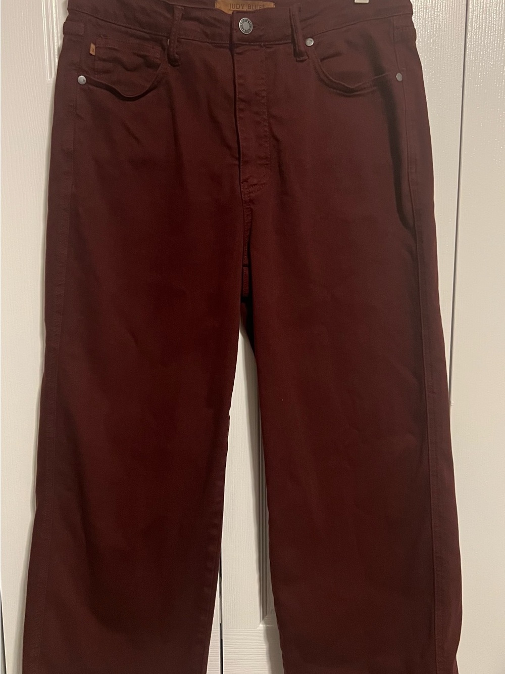 Judy Blue Wine-Colored High-Rise Jeans size 11/30